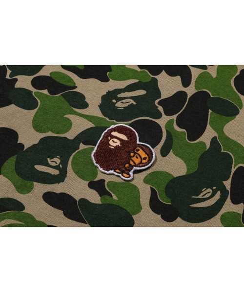 A BATHING APE（アベイシングエイプ） tシャツ ABC CAMO APE ＆ MILO