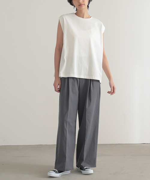 「for/c」 パンツ - アイボリー レディース_画像3