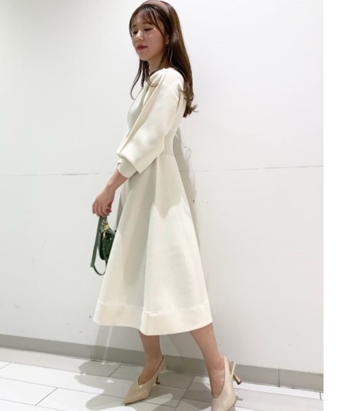 新品未使用タグ付き♪CELFORD♪セルフォード♪ニットノースリーブワンピースS CELFORD（セルフォード） ニットワンピース 36 グリーン レディース