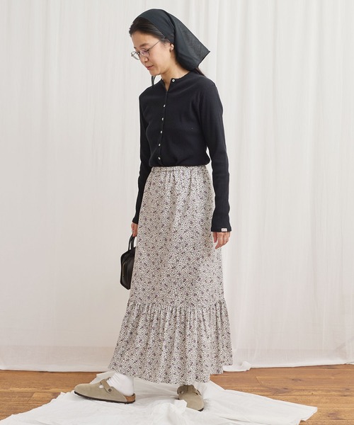 fig London（フィグロンドン） カーディガン DAILY rib cardigan