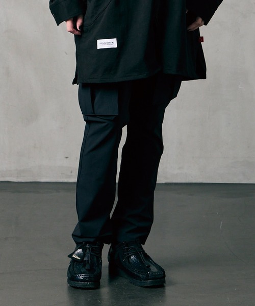 カーゴパンツ SLIM MILITARY STRETCH CARGO メンズ レディース