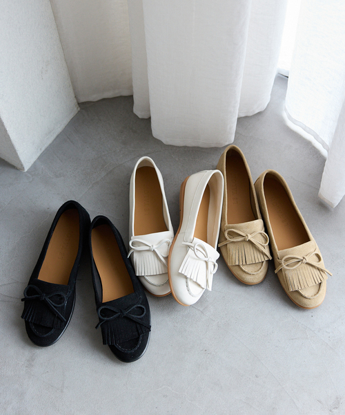 Le talon シューズ LE TALON（ル タロン） シューズ レザーモールドキルトモカシン