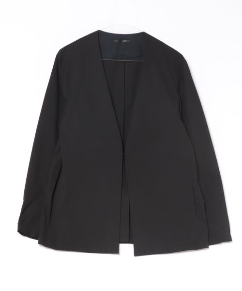 「AH ABAHOUSE」 ジャケット 48 ブラック メンズ_画像2