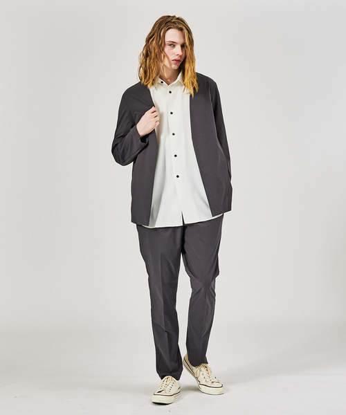 「AH ABAHOUSE」 ジャケット 48 ブラック メンズ_画像3