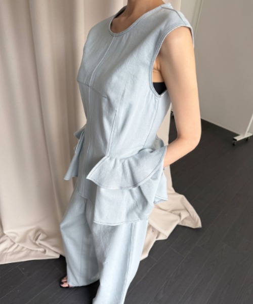 「FAVORITO」 セットアップ F ホワイト レディース_画像3