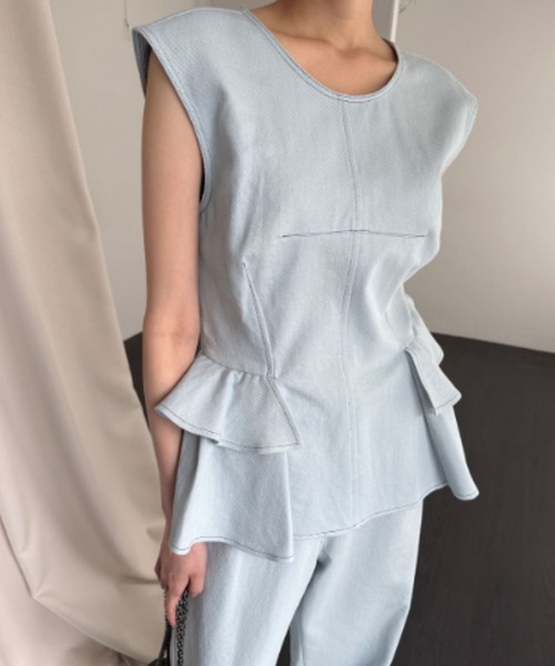 「FAVORITO」 セットアップ F ホワイト レディース_画像4