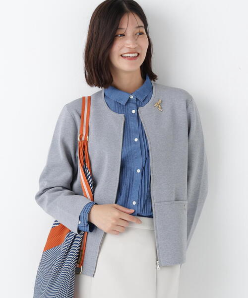 【新品・未使用】HUMAN WOMAN ヒューマンウーマン ロングカーディガン human woman(ヒューマン ウーマン)の《名品 / 洗える / 4カラー展開
