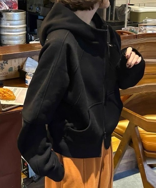 LADY LIKE（レディライク） パーカー 「春夏新作」切替えデザイン