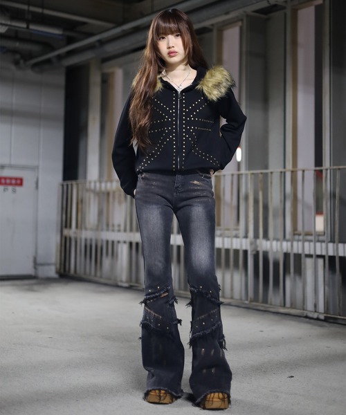 ATMARK パーカー 「フリーサイズ / UNISEX 」ユニオンジャック 