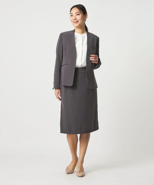 A DAY IN THE LIFE スカート ダブルクロス タイトスカート