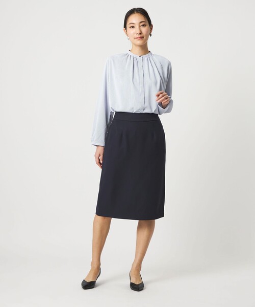 A DAY IN THE LIFE スカート ダブルクロス タイトスカート