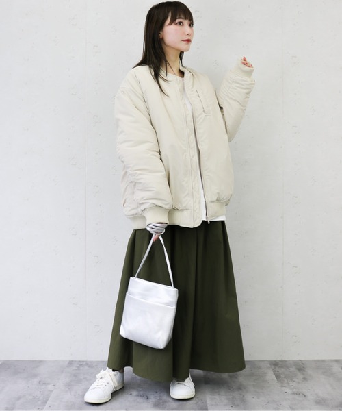 「Per sist ence」 ブルゾン FREE アイボリー レディース_画像4