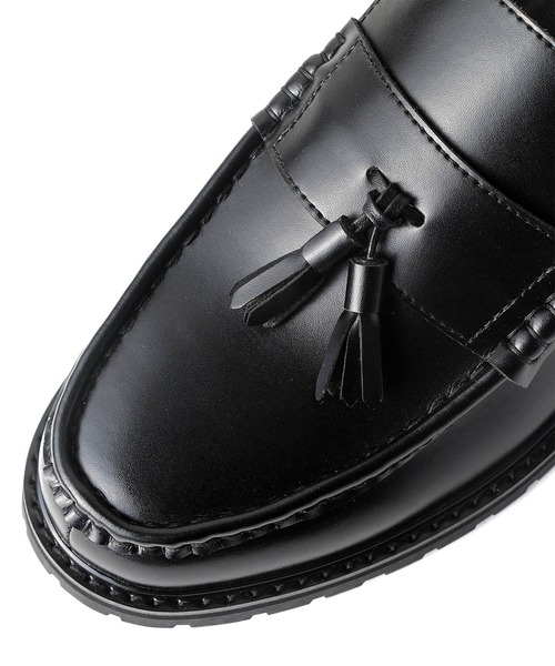 「London Shoe Make」 ローファー S ブラック メンズ_画像4