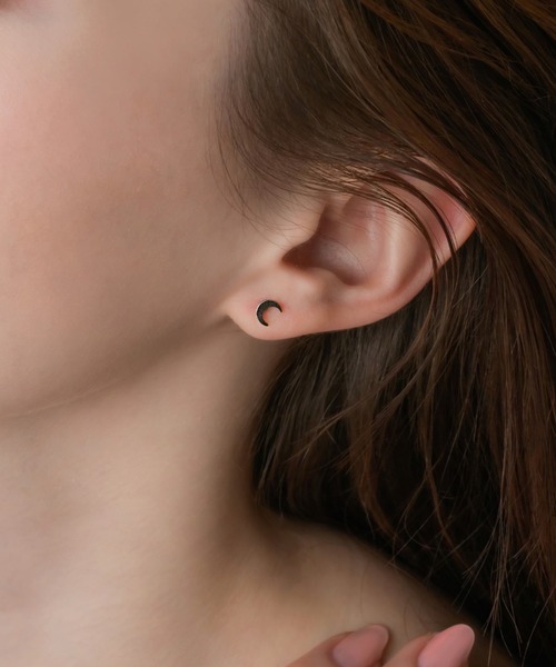 「muku」 ピアス（両耳用） FREE シルバー レディース_画像8