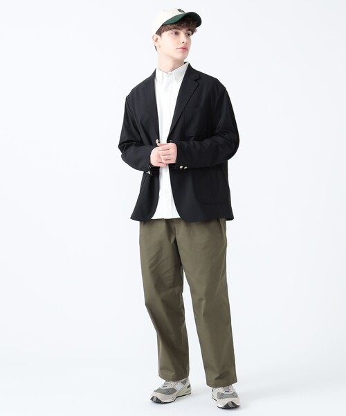 「BEAMS HEART」 テーラードジャケット S ネイビー メンズ_画像4