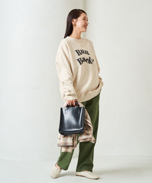 「FREAK'S STORE」 スウェットカットソー フリ- スミクロ レディース | FREAK'S STORE | 05