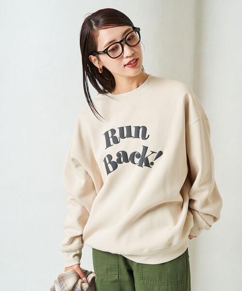 「FREAK'S STORE」 スウェットカットソー フリ- スミクロ レディース | FREAK'S STORE | 07