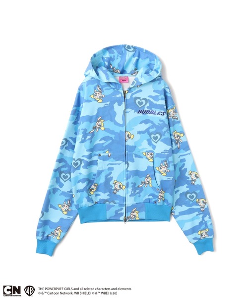 atmos girls パーカー The Powerpuff Girls x atmos pink Camouflage