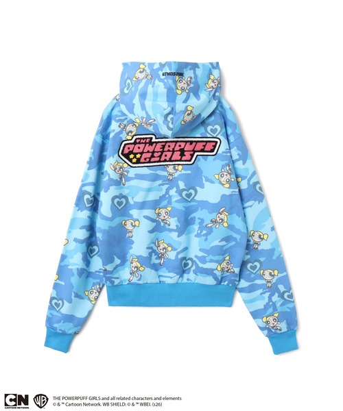 atmos girls パーカー The Powerpuff Girls x atmos pink Camouflage