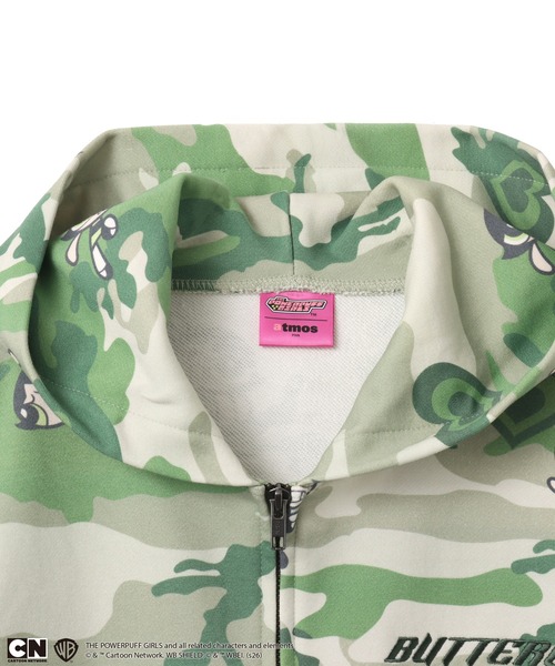 atmos girls パーカー The Powerpuff Girls x atmos pink Camouflage