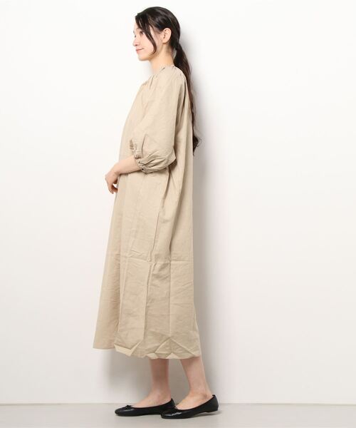 「Ungrid」 長袖ワンピース FREE ベージュ レディース_画像3