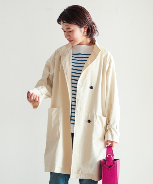 「NOMBRE IMPAIR」 コート FREE ベージュ レディース_画像2