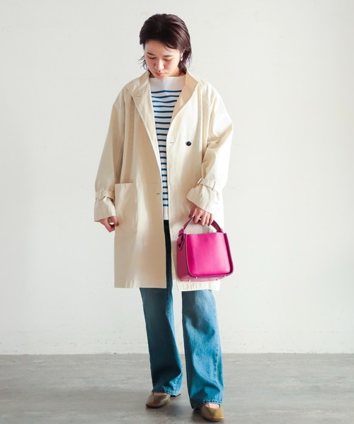 「NOMBRE IMPAIR」 コート FREE ベージュ レディース_画像7