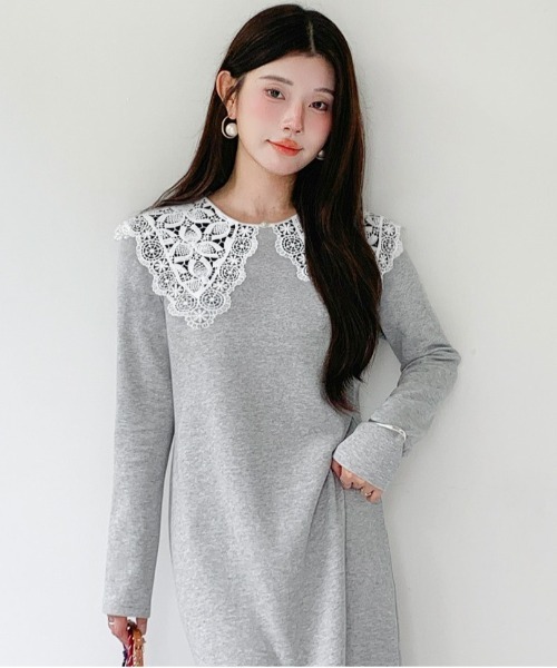 つけ襟 付け襟 花柄レース付け襟 : ZOZOTOWN Yahoo!店 - 通販 - Yahoo
