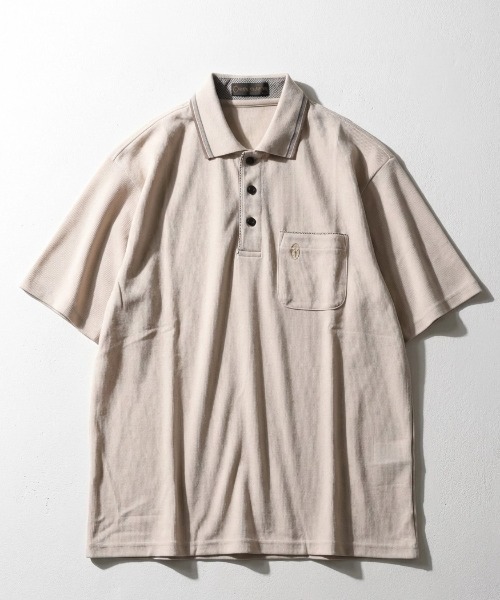 GIANNI VALENTINO（ジャンニバレンチノ） ポロシャツ 半袖 メンズ