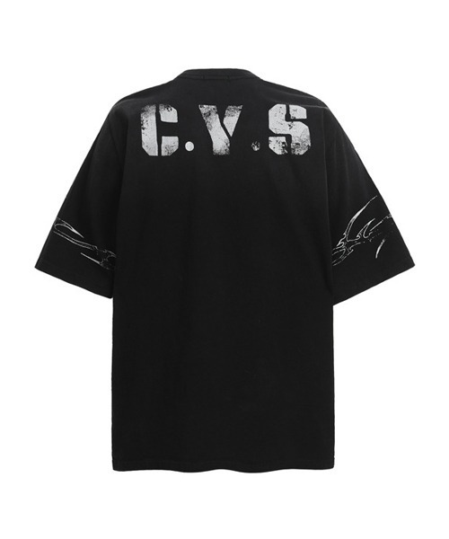 Ressaca（レサーカ） tシャツ オーバーサイズユーズド加工ナンバーロゴ