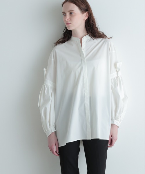 美品★LE PHIL Ｔ／Ｃブロードシャツ 0321 LE PHIL（ル フィル） ブラウス シャツ 美品☆LE PHIL T／Cブロード
