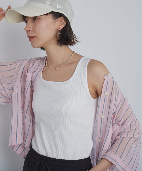 corteiz レディース　タンクトップ　新品未使用　鑑定済み green label relaxing（グリーンレーベルリラクシング） タンクトップ
