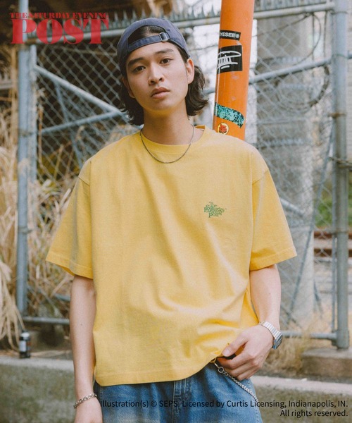 RAGEBLUE（レイジブルー） tシャツ 「THE SATURDAY EVENING POST