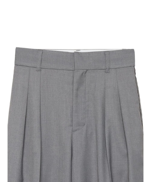 「anuans」 スラックス SMALL ボルドー レディースの画像
