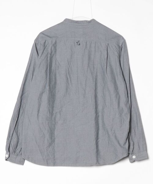 DANTON グレー ボタンシャツ サイズ38 Danton（ダントン） ワンポイント長袖シャツ 40 グレー メンズ