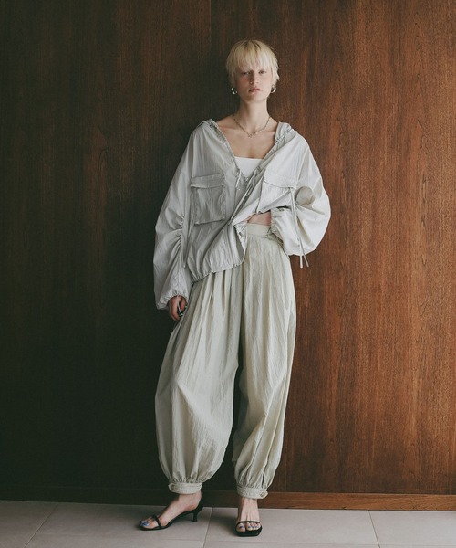 コート アウター 「EF(エフ)」シアーフーディブルゾン（WOMEN） レディースの画像