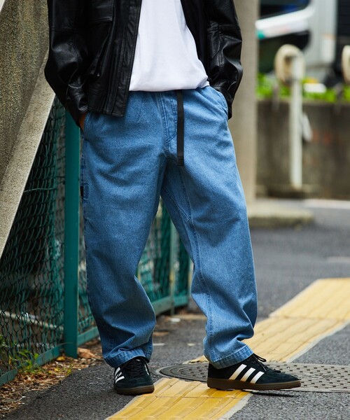 「FREAK'S STORE」 デニムパンツ MEDIUM ネイビー メンズ_画像5