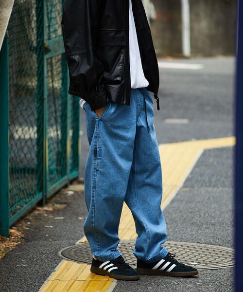 「FREAK'S STORE」 デニムパンツ MEDIUM ネイビー メンズ_画像6