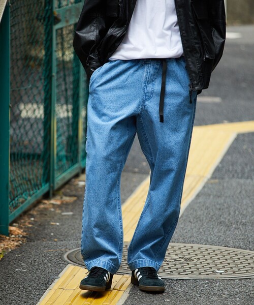 「FREAK'S STORE」 デニムパンツ MEDIUM ネイビー メンズ_画像7