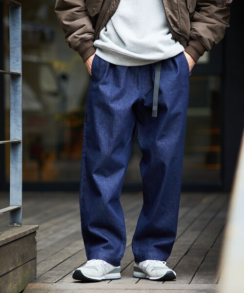 「FREAK'S STORE」 デニムパンツ MEDIUM ネイビー メンズ_画像8