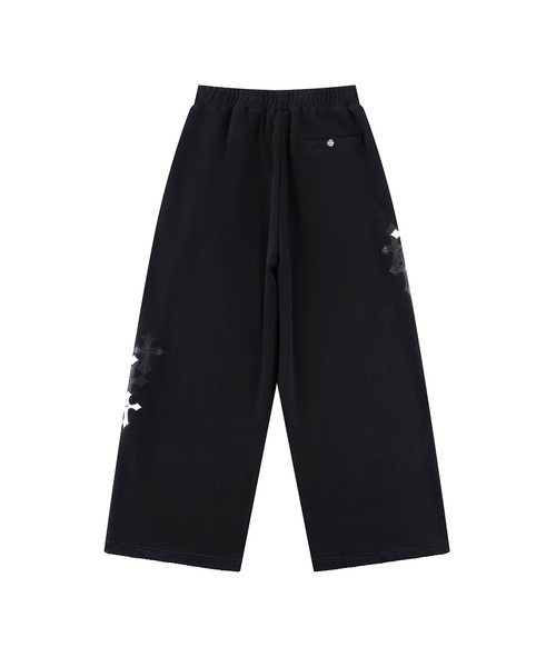 Sweatscollective 黒 ショーツ スウェットパンツXL SUPPLIER（サプライヤー） スウェットパンツ ジャージ スエットパンツ