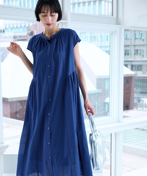 ANY（エニィ） ドレス シアーボイルシャツワンピース : ZOZOTOWN Yahoo