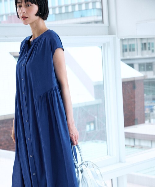 ANY（エニィ） ドレス シアーボイルシャツワンピース : ZOZOTOWN Yahoo