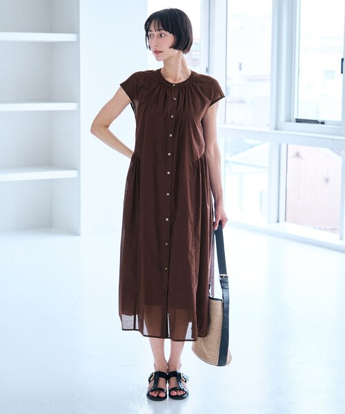 ANY（エニィ） ドレス シアーボイルシャツワンピース : ZOZOTOWN Yahoo