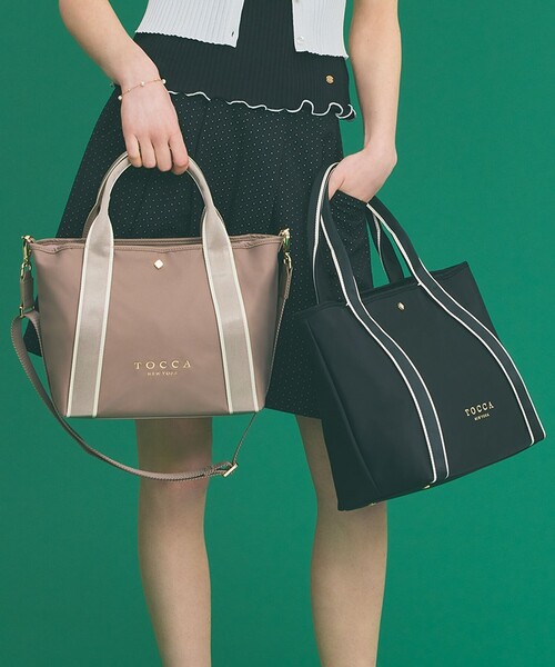 「TOCCA」 2WAYバッグ F ベージュ レディース_画像2