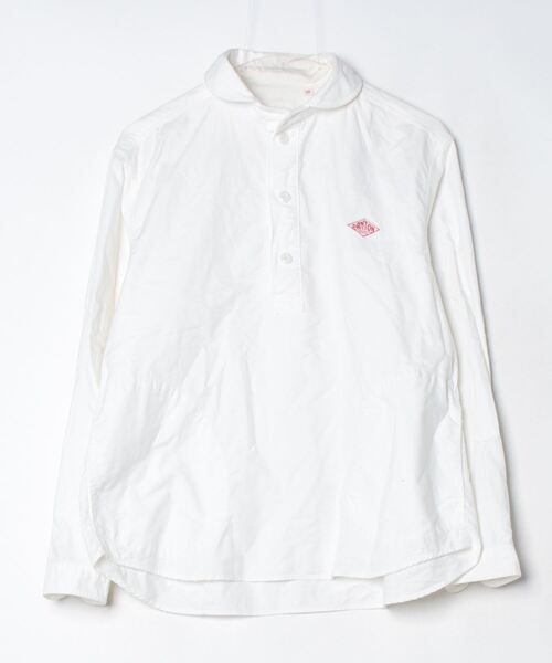 Danton（ダントン） 長袖シャツ 38 ホワイト レディース : ZOZOTOWN 