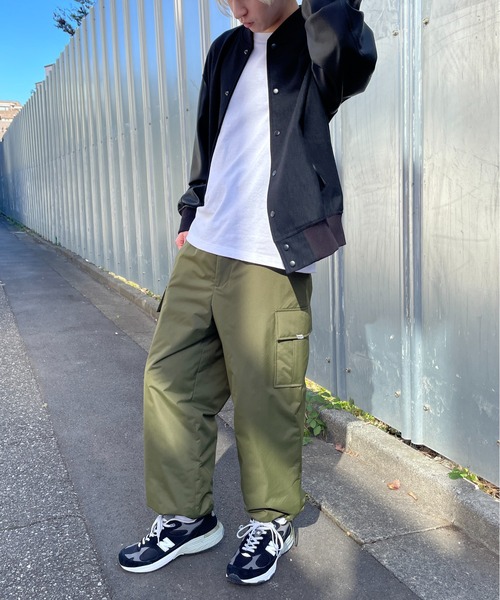 「SETUP7」 「MAISON CLUB」カーゴパンツ L カーキ メンズ_画像8