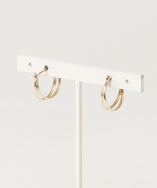 「Jewel closet by L&Co.」 ピアス(両耳用) FREE ゴールド レディース_画像2