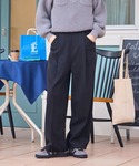ワイドパンツ スラックス パンツ 「静電気防止...の詳細画像2