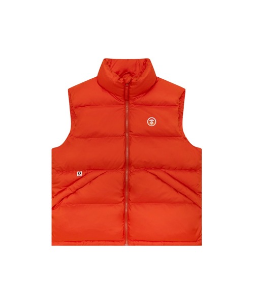 相場2万円 A BATHING APE ダウンベスト Mサイズ AAPE BY A BATHING APE（エーエイプバイアベイシングエイプ） ダウン